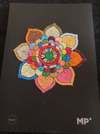 Caderno Strass Mandala