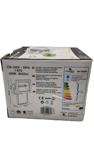 otros hogar y complementos sevenon proyector halogeno 400w