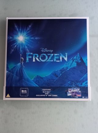 Frozen Blu-ray & DVD + 4 art Cards