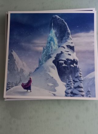 Frozen Blu-ray & DVD + 4 art Cards