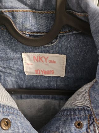 Cazadora vaquera niña NKY 10 años