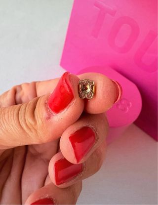 Pendientes Tous Daisy oro y amatista