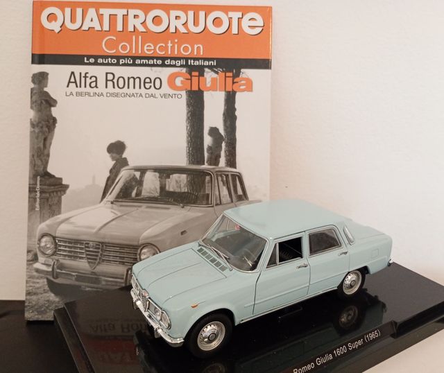Alfa Romeo Giulia 1/24 Quattroruote Collection