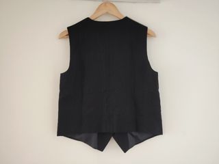 Chaleco Zara negro mujer