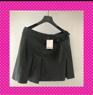 Falda negra Zara - Nueva. Temporada otoño invierno