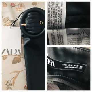 Falda negra Zara - Nueva. Temporada otoño invierno