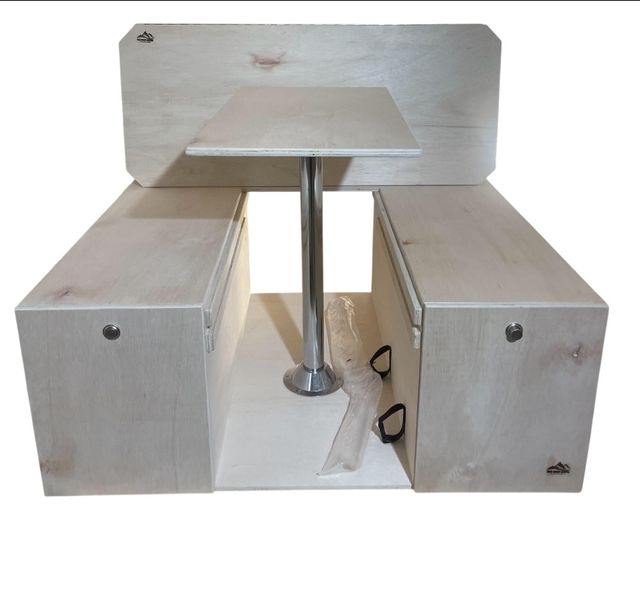 Kit camper plegable: mesa y bancos