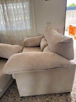 GRATIS: 2 Sofás, 2 plazas, beige 