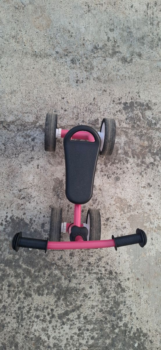 Bicicleta infantil rosa, 1-2 años