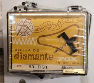 Aguja Tocadiscos FOX 531 DST Diamante