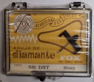 Aguja Tocadiscos FOX 531 DST Diamante