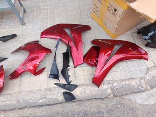Carenado Honda CBR rojo