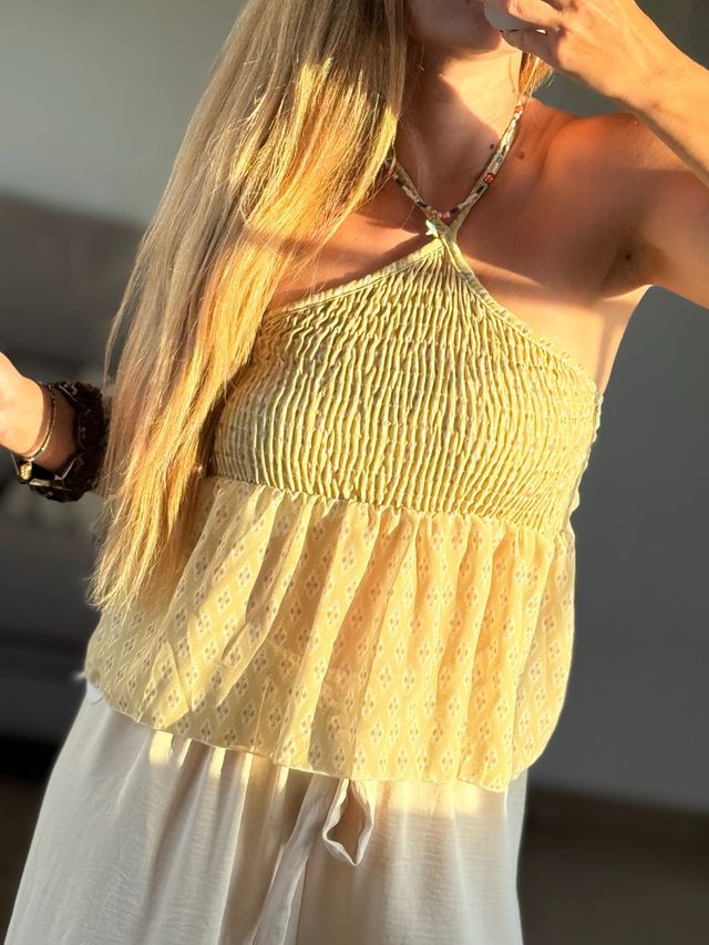 Blusa Amarilla - healter