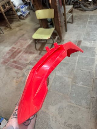 Guardabarros rojo KTM 85