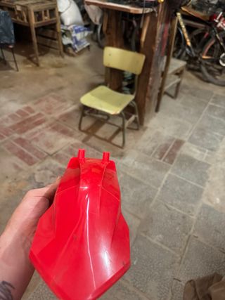 Guardabarros rojo KTM 85