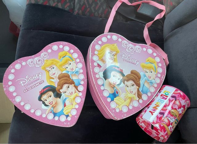 Lata corazón Disney Princess + hucha