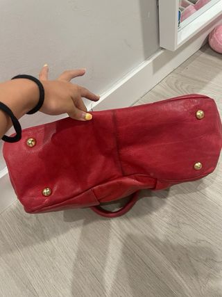 Bolso bimba y lola rojo original 
