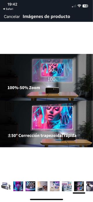 Proyector WEWATCH V51 pro 1080p