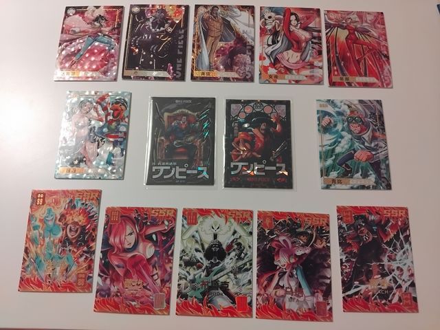 Carte One Piece OP e SSR CH