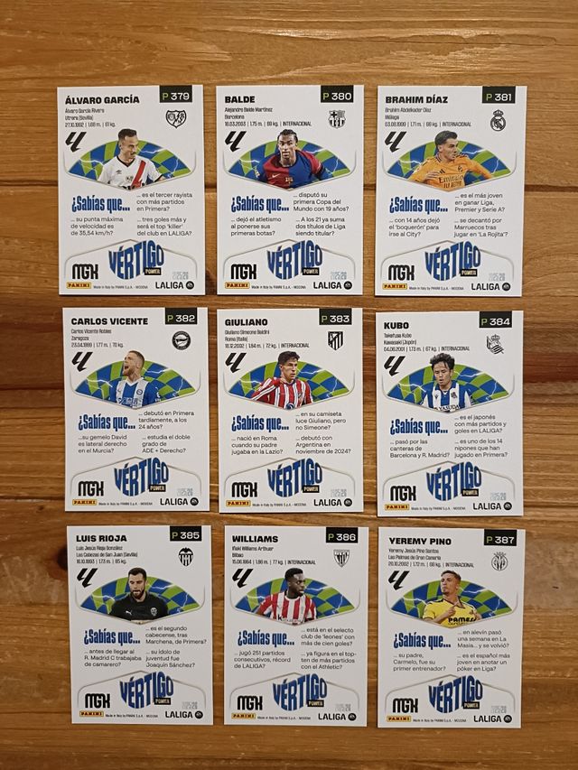 9 MGK 2025-26 Serie Vértigo Power completa