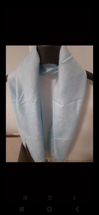 Pashmina blu