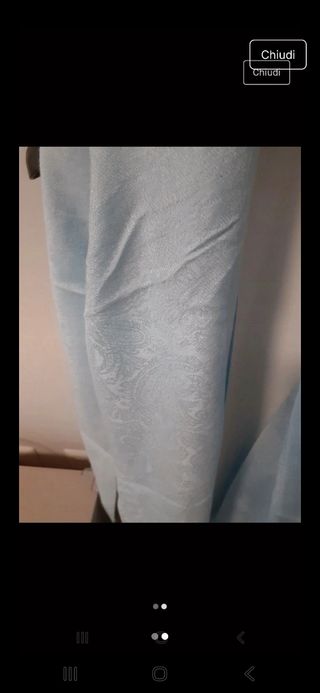 Pashmina blu