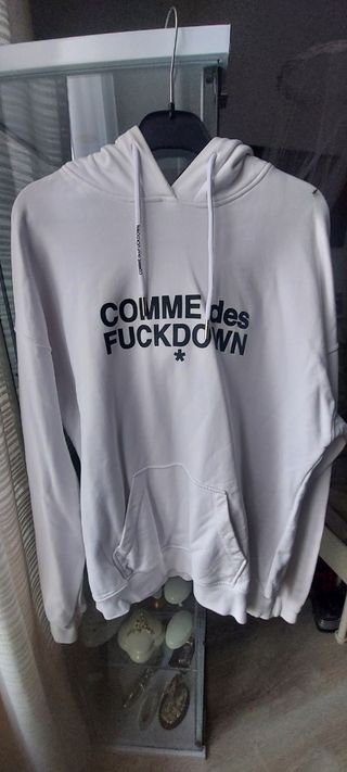 Felpa Comme des Fuckdown bianca