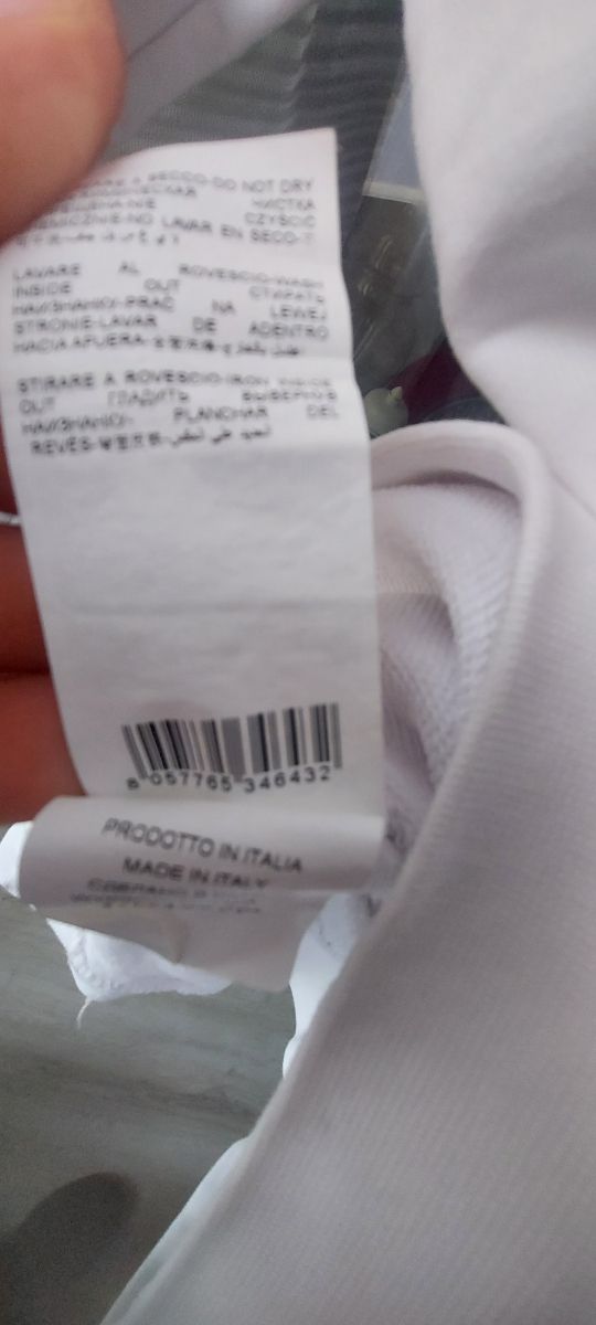 Felpa Comme des Fuckdown bianca