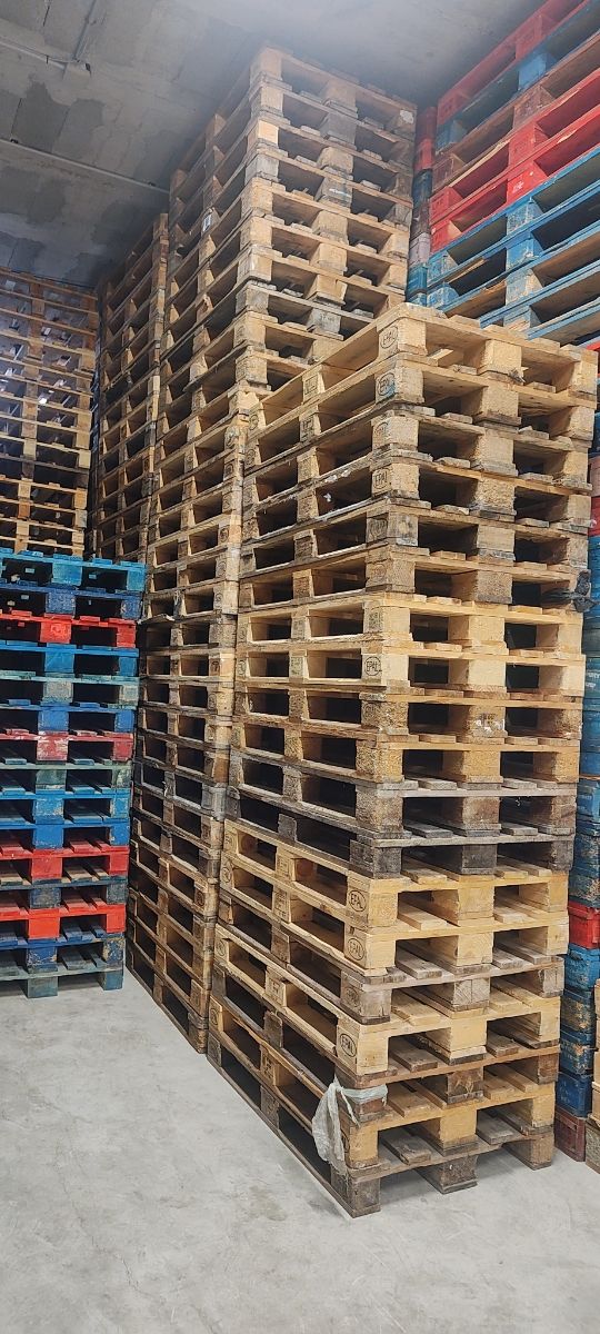 Palets Madera 6 euros, color 3.5 euros