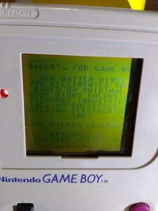 Q*bert Game Boy - Jaleco