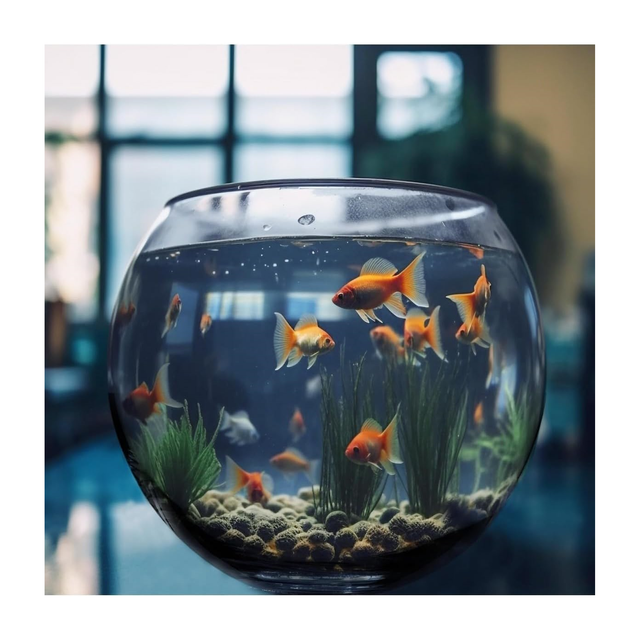 Acquario Alessandro in vetro 20cm