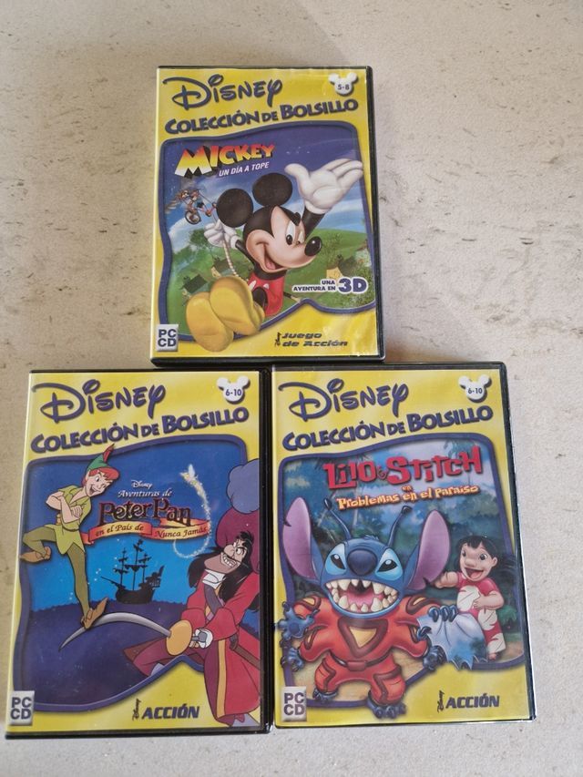 3 Juegos Disney PC CD-ROM