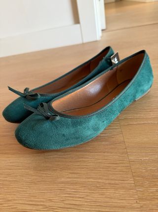 Manoletinas You Too - Verdes - Talla 40