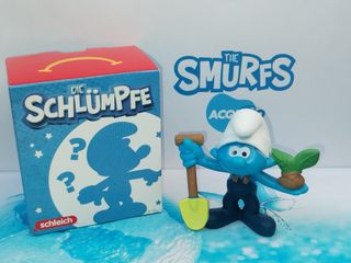 Puffi Puffi contadino pala e pianta Mc Donalds Ha