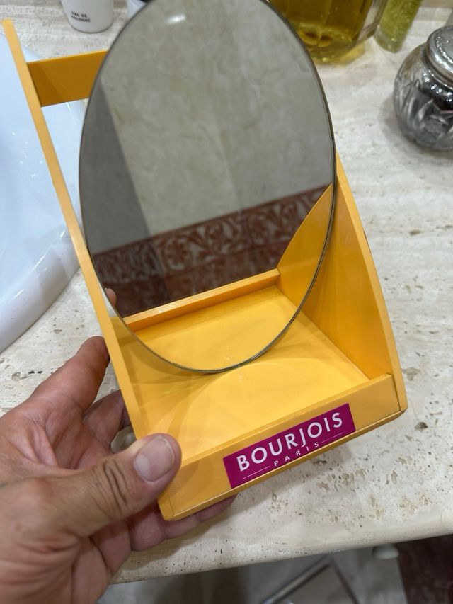 Espejo tocador Bourjois - Amarillo
