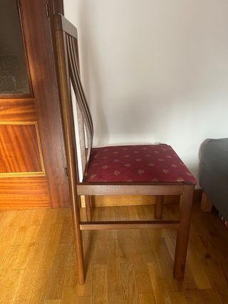Mesa comedor extensible + 4 sillas