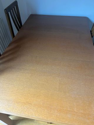 Mesa comedor extensible + 4 sillas