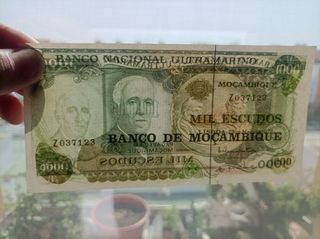Billete 1000 Escudos Mozambique 1972 SC