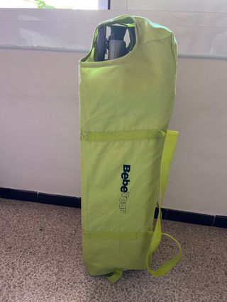 Cuna viaje BebeTour verde