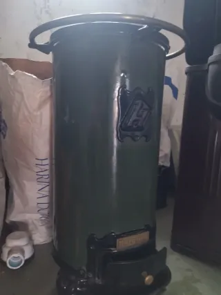 Estufa leña Hergom vintage