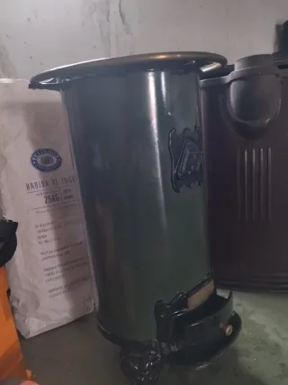 Estufa leña Hergom vintage