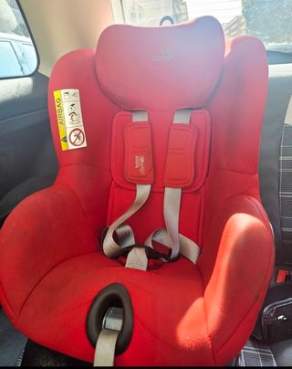 Silla Britax Römer isofix roja