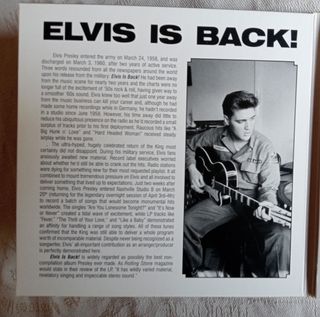 CD Elvis Presley - Elvis Is Back