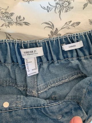 Pantalones cargo vaqueros sin usar, talla 36