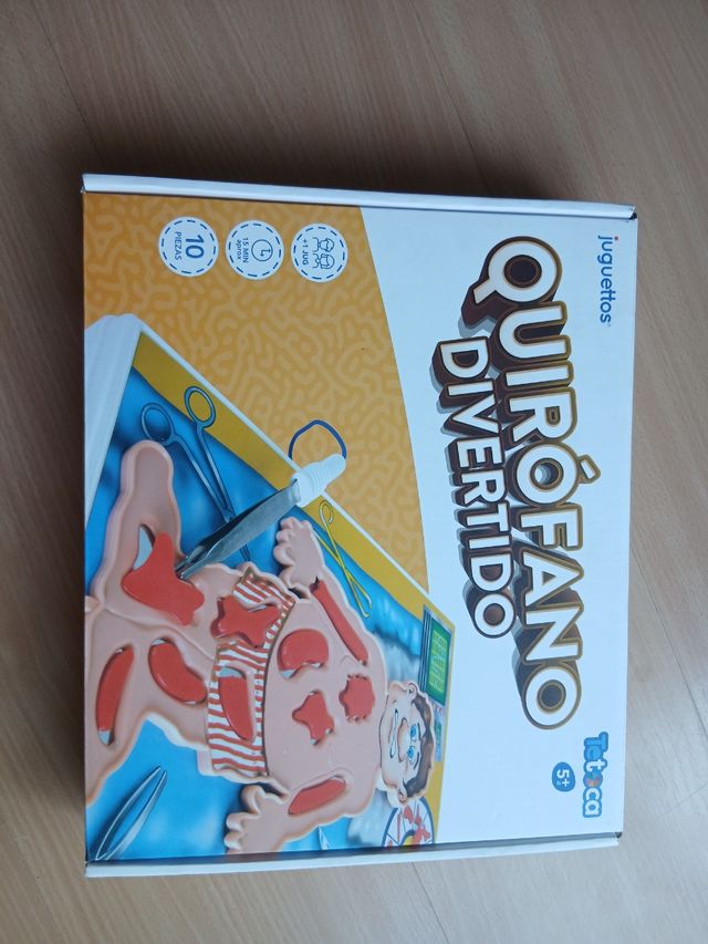 Quirofano divertido,  juego se operación