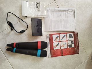 Micrófonos SingStar inalámbricos PS2-PS3