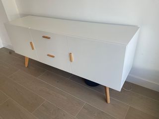 Aparador blanco estilo nórdico