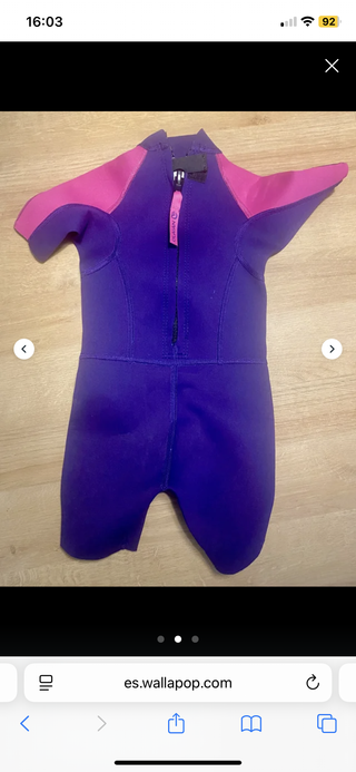 Traje neopreno niña 3-4 años