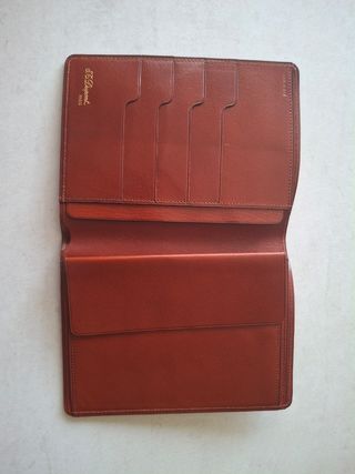 Cartera Dupont Piel Marrón