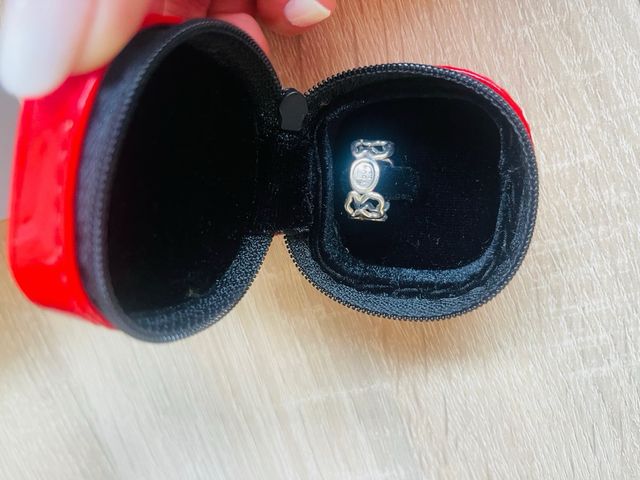 Anillo Tous plata - Talla 10